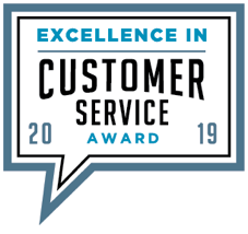 2019 Excellence in Customer Service Award