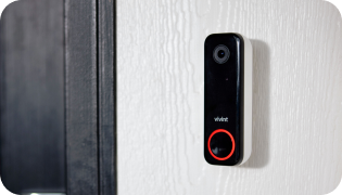 Close up view of Vivint Doorbell Camera Pro