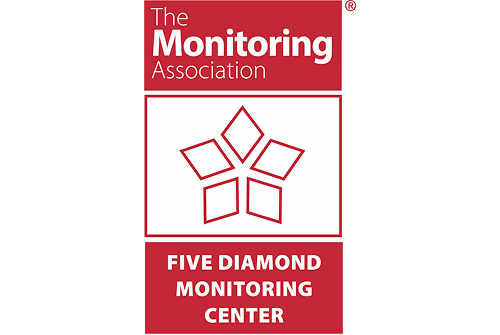 Five Diamond Monitoring Center badge