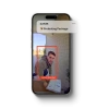 Vivint Doorbell Camera Pro app footage of a lurker attempting to steal a package