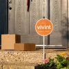 vivint yard sign in front of house