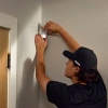 vivint employee installing