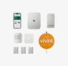 Vivint base kit and thermostat product package