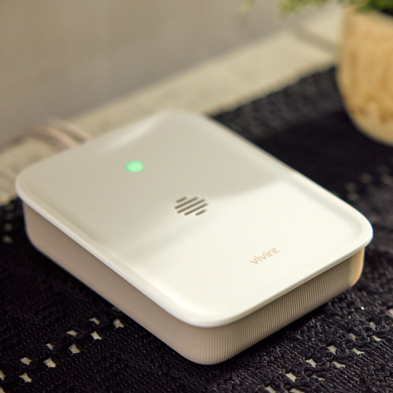vivint security hub on table