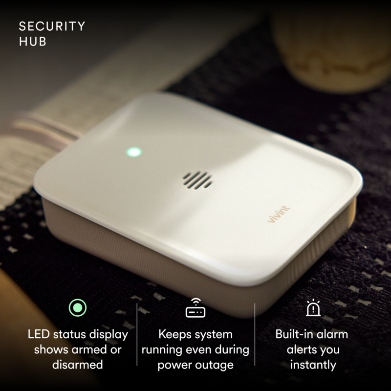 vivint security hub