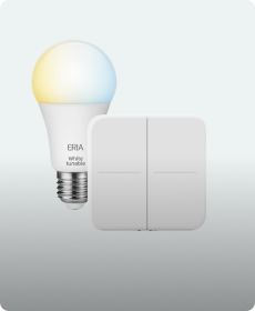 Smart lightbulb and switch