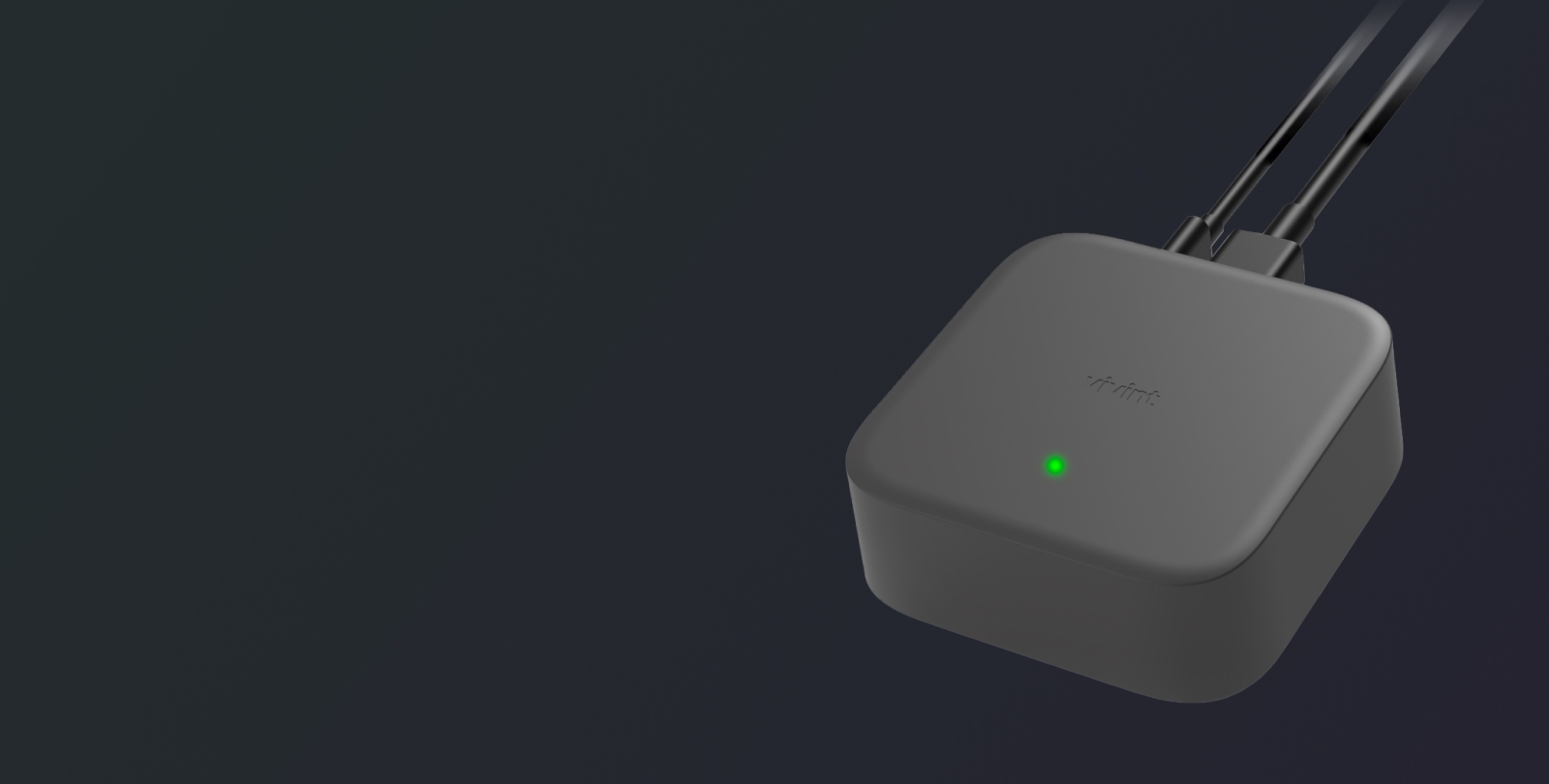 Product image of the Vivint Smart Lighting Bridge.