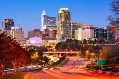 North Carolina skyline