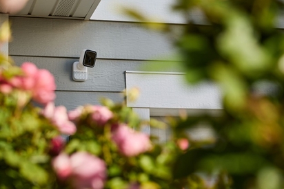 Vivint Outdoor Camera Pro on a home's exterior.