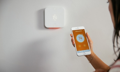 Vivint Smart Thermostat.