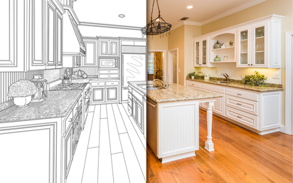 A recently renovated kitchen