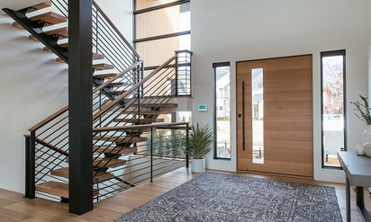 Interior of a modern home.