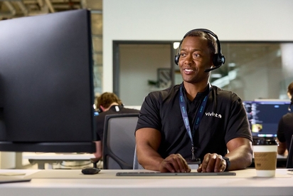 Vivint security monitoring professional.