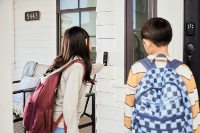 Vivint Doorbell Camera Pro with special Valentine's Day Chimes.