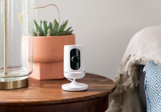 Indoor Camera on coffee table