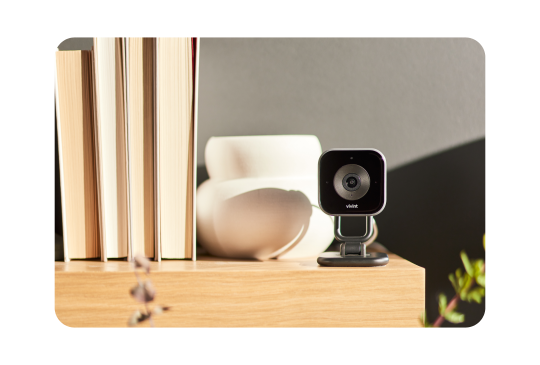 Indoor Camera on coffee table