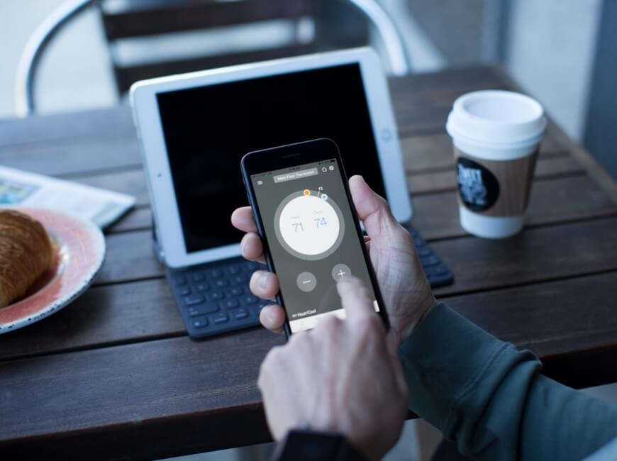 Vivint App in car