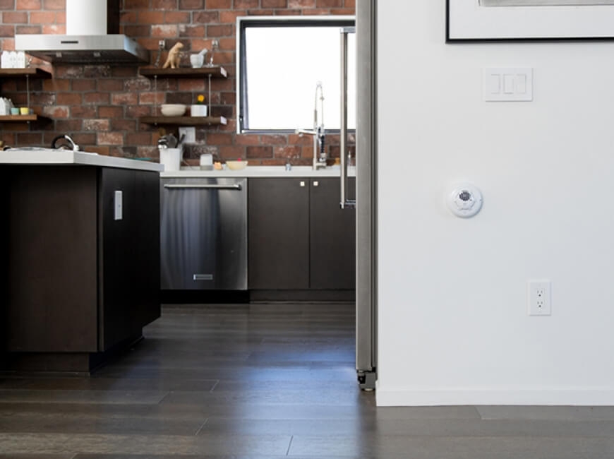 CO Detector in kitchen